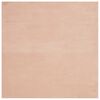 vidaXL Tapete pelo curto macio e lav&aacute;vel HUARTE 200x200 cm rosa-p&aacute;lido