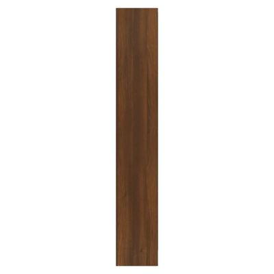 vidaXL Sapateira 63x24x147 cm derivados de madeira carvalho castanho