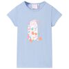 vidaXL T-shirt de crian&ccedil;a azul 92