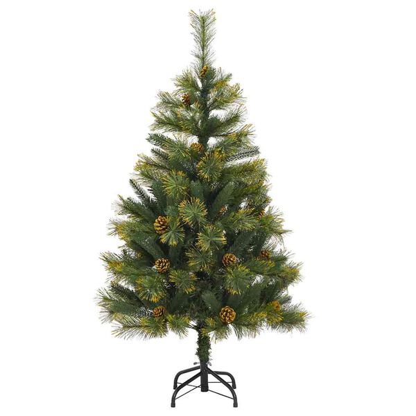 vidaXL &Aacute;rvore de Natal Artificial Articulada com Cones Verde 150 cm