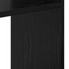 vidaXL Gabinete de Livros Carvalho Preto 92 x 29 x 188 cm