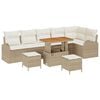 vidaXL Conjunto de Sof&aacute; de Jardim 9 unid. 8-N&uacute;mero de lugares