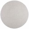 vidaXL Tapete interno LUGO Creme e Cinza &Oslash; 120 CM Poli&eacute;ster