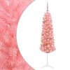 vidaXL &Aacute;rvore de Natal artificial estreita com bolas 150 cm 150 LED
