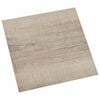 vidaXL Pranchas de Piso Autoadesivo Madeira antiga 30,5 x 30,5 cm
