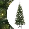 vidaXL &Aacute;rvore de Natal Artificial Verde 180 cm PE e PVC
