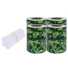 vidaXL 4 pcs pain&eacute;is de privacidade para jardim 35x0,19 m PVC verde