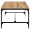 vidaXL Mesa de centro Carvalho Artesanal 100 x 50 x 35 cm