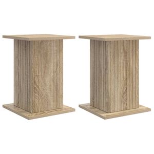 vidaXL Suporte para Plantas 2 pcs Carvalho Sonoma 30,5 x 30 x 43 cm