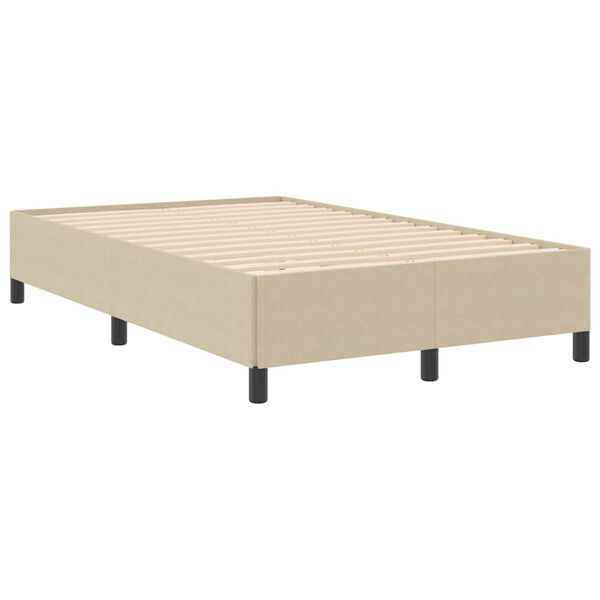 vidaXL Cama Box Cinza Verde 120 x 190 cm Veludo