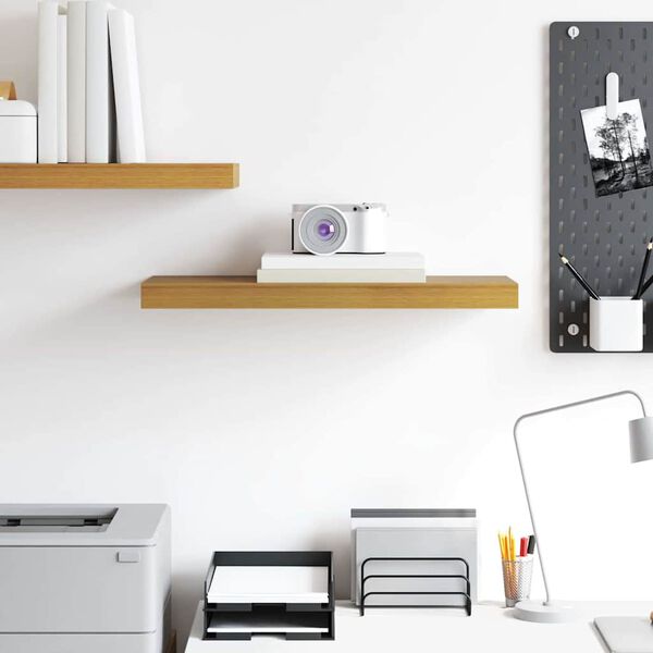 vidaXL Prateleira de Parede Bege 50 x 23 x 4 cm Madeira processada