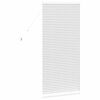 vidaXL Persianas venecianas com cortinas Branco 130 x 55 cm Alum&iacute;nio