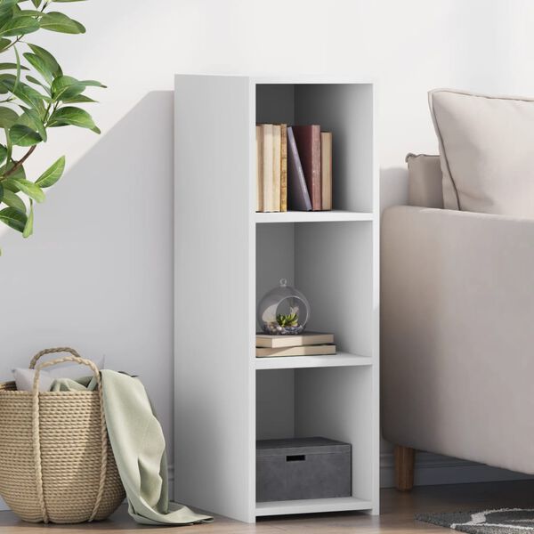 vidaXL Aparador 30x41x93 cm derivados de madeira branco