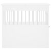 vidaXL M&oacute;vel casota para c&atilde;o 64,5x80x71 cm derivados de madeira branco