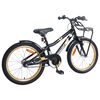 vidaXL Bicicleta Infantil 18 Polegadas para 5-7 anos Laranja e Preto