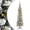 vidaXL &Aacute;rvore de Natal Artificial Branco 120 cm PVC, Metal e Pl&aacute;stico