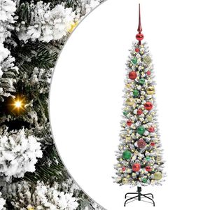 vidaXL &Aacute;rvore de Natal Artificial Branco 120 cm PVC, Metal e Pl&aacute;stico
