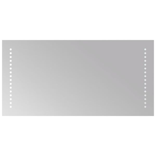 vidaXL Espelho de casa de banho com luzes LED 60x30 cm
