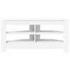 vidaXL ArmáriodeTVdeCanto Branco 102 x 40,5 x 45 cm Madeira processada