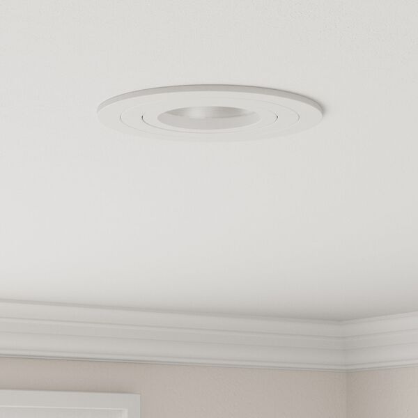 vidaXL Spotlights com holofotes 6 pcs Branco 9 x 9 x cm Alumínio