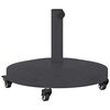 vidaXL Base para chap&eacute;u de sol Cinza Escuro 48 x 48 x 32 cm