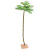 vidaXL Palmeira c/ 192 luzes LED 300 cm branco quente