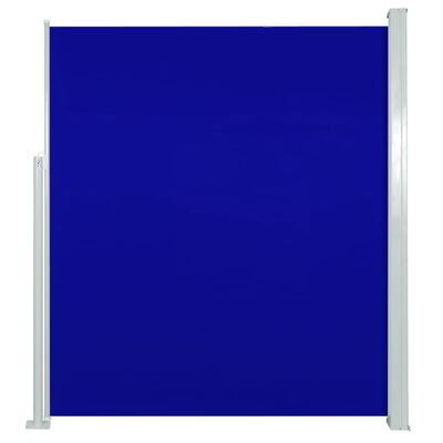 vidaXL Toldo lateral para pátio/terraço 160 x 300 cm azul