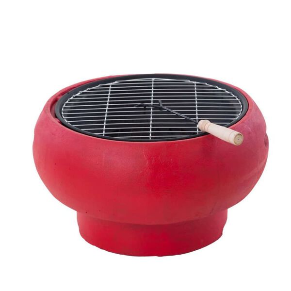 BBGRILL Churrasqueira port&aacute;til vermelho TUB-R