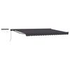 vidaXL Toldo Retr&aacute;til El&eacute;trico Antracite 5 &times; 3,5 m
