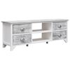 vidaXL M&oacute;vel de TV 108x30x40 cm madeira paulownia branco e cinzento