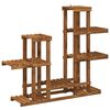 vidaXL Suporte para Plantas Natural 118 x 25 x 96,5 cm
