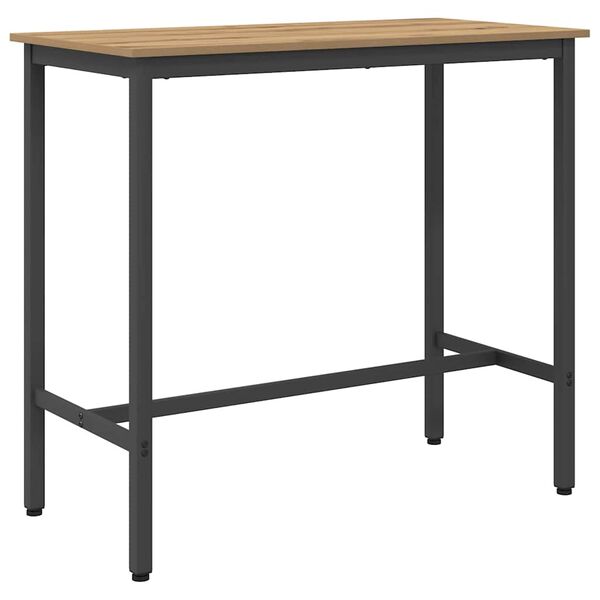 vidaXL mesa Carvalho Artesanal 100 x 50 x 90,5 cm