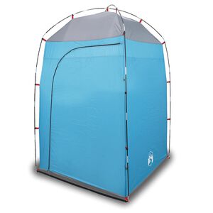 vidaXL Tenda para duche imperme&aacute;vel azul