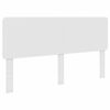 vidaXL Cabeceira Branco Brilhante 180 cm Madeira processada