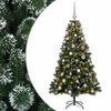 vidaXL &Aacute;rvore de Natal artificial com bolas 120 cm 150 LED
