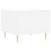 vidaXL Mesa de centro 50x50x40 cm derivados de madeira branco