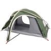 vidaXL Tenda de Trekking com Sobrecapa Imperme&aacute;vel 2 pessoa Verde