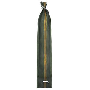 vidaXL Sacos de areia 10 pcs Verde Escuro 100 x 25 cm HDPE