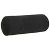 vidaXL Almofadas de Apoio 2 pcs Preto &Oslash; 15 x 40 cm
