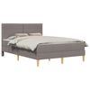 vidaXL Estrutura da Cama 160 x 200 cm Cinzento-acastanhado
