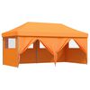 vidaXL Tenda de Festa Laranja 292 x 580 x 315 cm Tecido Oxford
