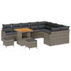vidaXL Conjunto de Sof&aacute; de Jardim 12 unid. 11-N&uacute;mero de lugares