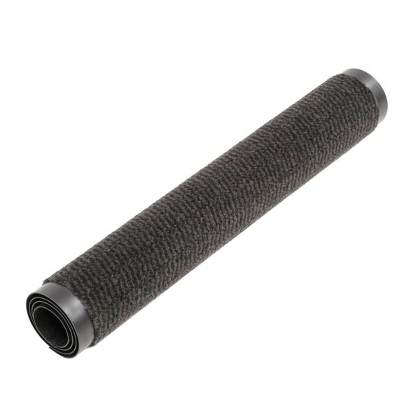 vidaXL Tapete controlo de pó retangular tufado 60x90 cm preto