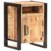 vidaXL Mesa de cabeceira 40x35x55 cm madeira de mangueira maci&ccedil;a