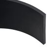 vidaXL Borda de borracha para limpa-neves 150x15x1 cm preto
