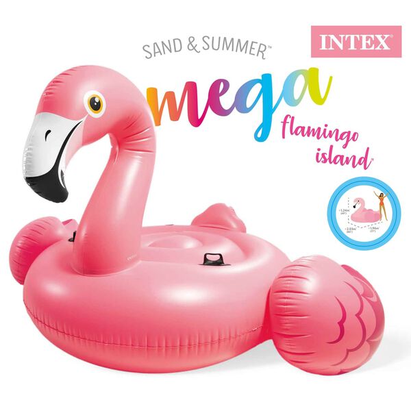 Intex B&oacute;ia de piscina Mega Flamingo Island 56288EU