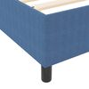 vidaXL Estrado de cama plataforma Azul 80 x 200 cm tecido
