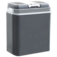 vidaXL Refrigerador/mala térmica portátil 20 L 12 V 230 V E