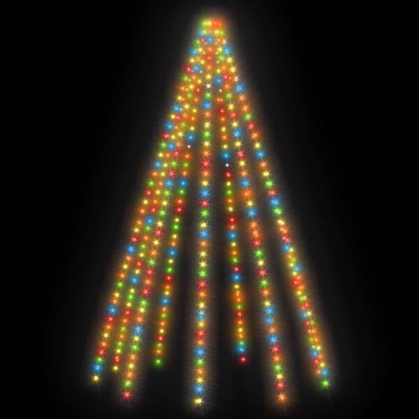 vidaXL Cord&atilde;o de luzes &aacute;rvore de Natal 400 luzes LED 400 cm colorido