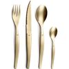 Lou Laguiole Conjunto de talheres Jet 16 pcs champanhe pr&eacute;-lavado